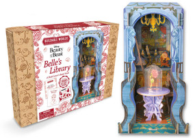 Disney Beauty and the Beast: Belle's Library (Buildable Worlds - A Book Lover's Book Nook) by IglooBooks, Walt Disney, 9781805856023