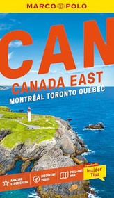 Marco Polo Canada East Pocket Travel Guide with Fold-Out Map (Covers Montreal, Quebec, Toronto and more) by Marco Polo, 9781917131636