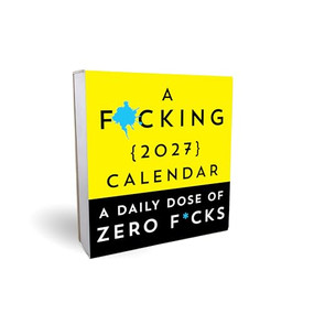 A F*cking 2027 Boxed Calendar (A daily dose of zero f*cks) by Sourcebooks, 9781464262135