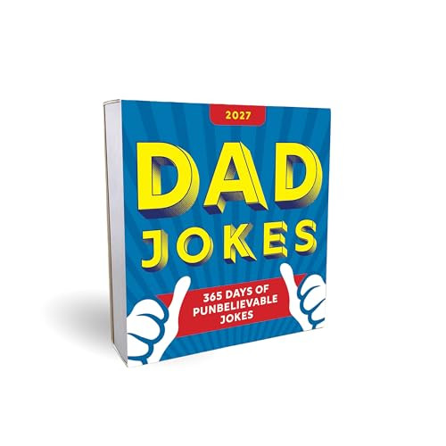 2027 Dad Jokes Boxed Calendar (365 Days of Punbelievable Jokes) by Sourcebooks, 9781464262159