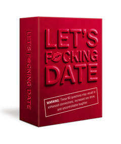 Let's F*cking Date Card Game (Adult Party Game with 60 Conversation Prompts, Fun Dating Game for Singles and Couples) by Serena Kerrigan, 9798217037872