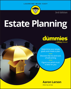 Estate Planning For Dummies by Aaron Larson, 9781394476091