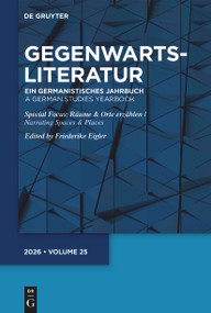Räume & Orte erzählen/ Narrating Spaces & Places (German Edition) by Friederike Eigler, 9783112264928