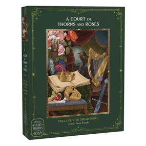 A Court of Thorns and Roses Official Still Life with Dread Trove 1000-Piece Puzzle (From the ACOTAR Collection) by Sarah J. Maas, 9781797250502
