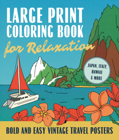 Large Print Coloring Book for Relaxation (Bold and Easy Vintage Travel Posters) by Ana Jarén, 9798217330539