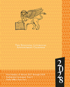 2028 Episcopal Liturgical Appointment Calendar (December 2027 to December 2028) by Church Publishing Incorporated, 9781596273177