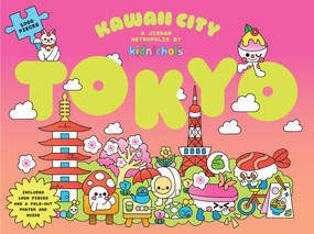 Kawaii City: Tokyo (A 1000-piece jigsaw metropolis) by Kidnichols, 9781923503748
