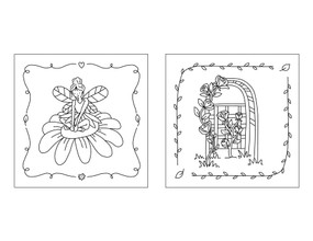 Garden Secrets Mini Coloring Book by Mary Hart, 9781507228487