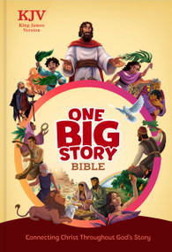 KJV One Big Story Bible, Revised & Updated, Easy-to-Read Optimal Type, Hardcover by Holman Bible Publishers, 9798384561699