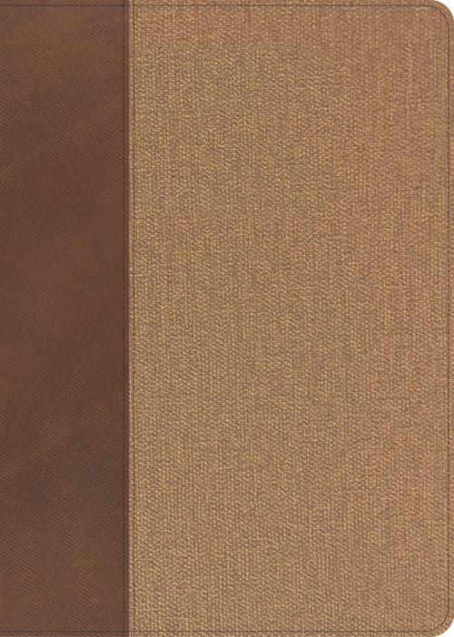 CSB Study Bible, Personal Size, Digital Study Edition, Brown/Tan LeatherTouch by CSB Bibles by Holman, 9798384561880