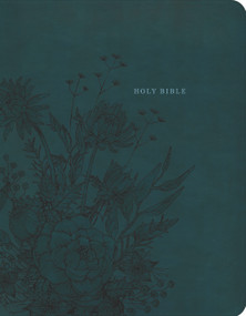 NASB Notetaking Bible, Large Print, Peacock Floral LeatherTouch, Zipper Edition by Holman Bible Publishers, 9798384562078
