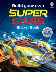 Build Your Own Supercars Sticker Book by Simon Tudhope, Gong Studios, 9781836052265