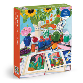 Inspiration Table 1000 Piece Puzzle by Galison, Melanie Vugich, 9780735390591