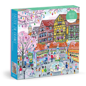 Michael Storrings Easter in France 500 Piece Puzzle by Galison, Michael Storrings, 9780735391352