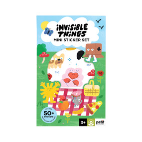 Mini Sticker Set: Invisible Things by Petit Collage, Andy J. Pizza, Sophie Miller, 9781797249520