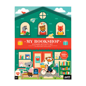 Sticker Activity Set: My Bookshop (Bilingual Edition) by Petit Collage, 9781797252254