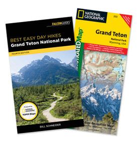 Best Easy Day Hiking Guide and Trail Map Bundle: Grand Teton National Park by Bill Schneider, 9781493030057
