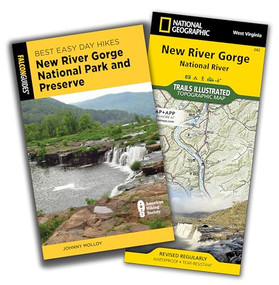Best Easy Day Hiking Guide and Trail Map Bundle: New River Gorge National Park and Preserve by Johnny Molloy, 9781493067664