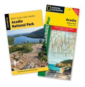 Best Easy Day Hiking Guide and Trail Map Bundle: Acadia National Park by Dolores Kong, Dan Ring, 9781493079636