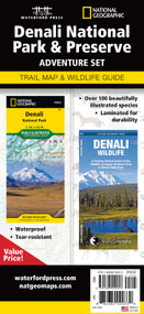 Denali National Park & Preserve Adventure Set (Trail Map & Wildlife Guide) by Waterford Press, National Geographic Maps, 9781583559253