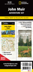 John Muir Adventure Set (Map and Naturalist Guide) by National Geographic Maps, Waterford Press, 9781583559949
