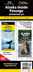 Alaska Inside Passage Adventure Set (Travel Map & Wildlife Guide) by Waterford Press, National Geographic Maps, 9781583559994