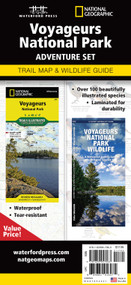 Voyageurs National Park Adventure Set (Trail Map & Wildlife Guide) by Waterford Press, National Geographic, 9781620057063