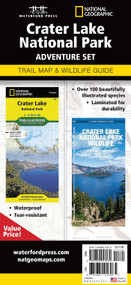 Crater Lake National Park Adventure Set (Trail Map & Wildlife Guide) by Waterford Press, National Geographic, 9781620057070