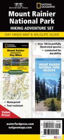 Mount Rainier National Park Hiking Adventure Set (Day Hikes Map & Wildlife Guide) by Waterford Press, National Geographic Maps, 9781620057957