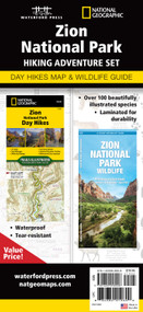 Zion National Park Hiking Adventure Set (Day Hikes Map & Wildlife Guide) by Waterford Press, National Geographic Maps, 9781620058008
