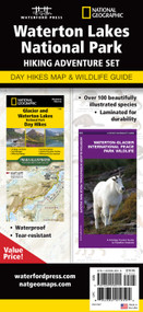 Waterton Lakes National Park Hiking Adventure Set (Day Hikes Map & Wildlife Guide) by Waterford Press, National Geographic Maps, 9781620058015