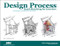 Design Process Hand Sketching for Interiors by Rick Bartholomew, 9781585038251