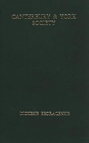 Register of Thomas Rotherham, Archbishop of York, 1480-1500, I by Eric E. Barker, 9780903491969