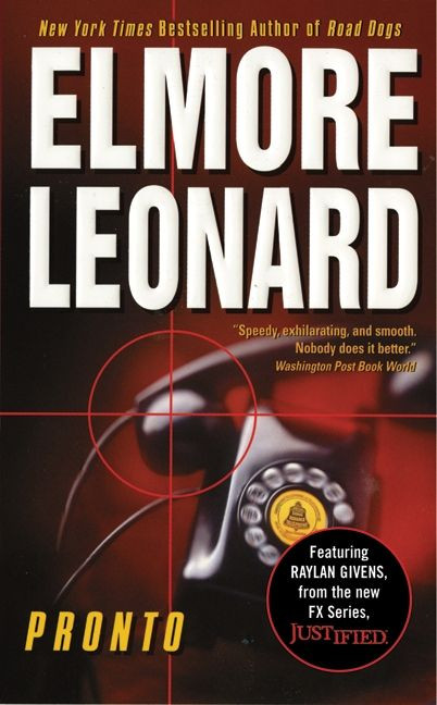 Pronto by Elmore Leonard, 9780062020314