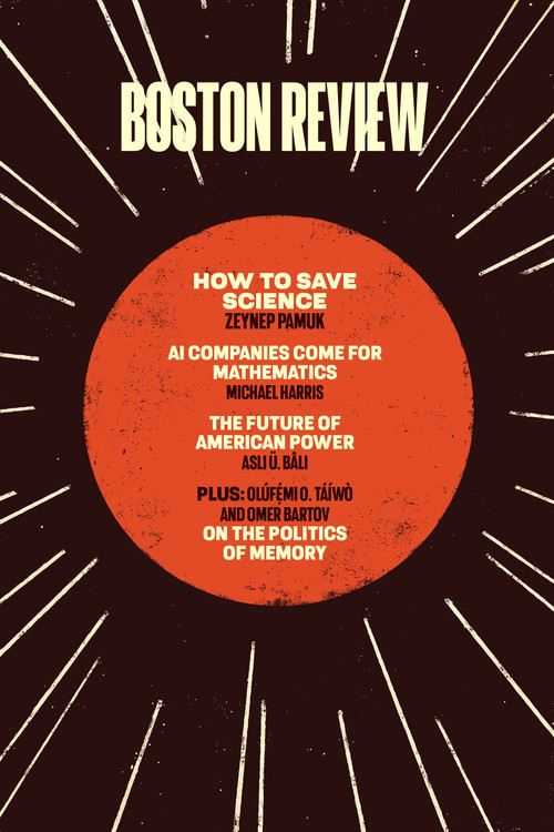 How to Save Science by Zeynep Pamuk, China Miéville, Olúfẹ́mi O. Táíwò, Lorna Finlayson, Omer Bartov, 9798993749457