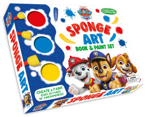 PAW Patrol: Sponge Art Book & Paint Set (An art set with sponge tools, paints and a book | Perfect for creative kids) by IglooBooks, 9781805859833