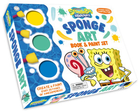 SpongeBob Squarepants : Sponge Art Book & Paint Set by IglooBooks, 9781807497736