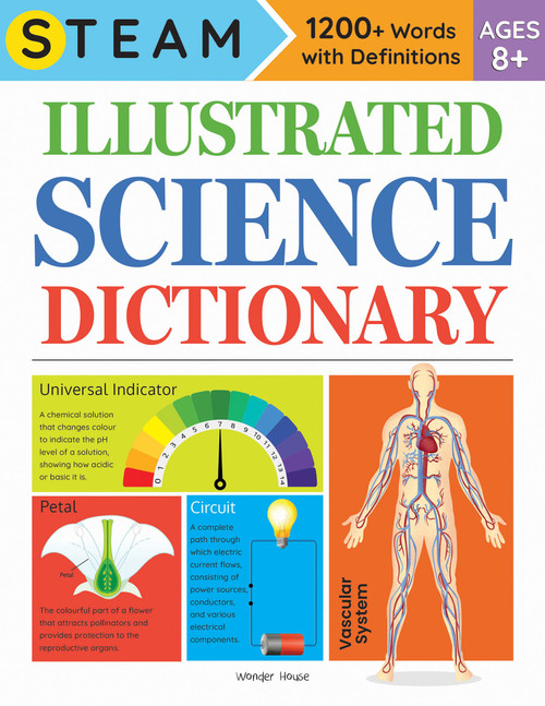Illustrated Science Dictionary by Wonder House Books, 9789370893665