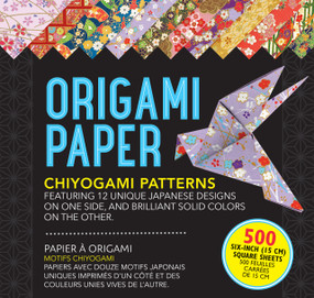 Origami Paper Chiyogami Patterns (20 designs, 500 sheets) by Peter Pauper Press, Inc., 9781441349767