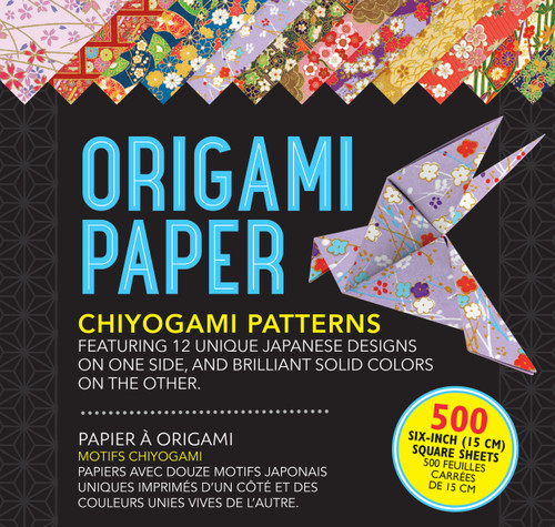 Origami Paper Chiyogami Patterns (20 designs, 500 sheets) by Peter Pauper Press, Inc., 9781441349767