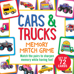 Cars & Trucks Memory Match Game by Kathryn Selbert, Peter Pauper Press, Inc., 9781441349408