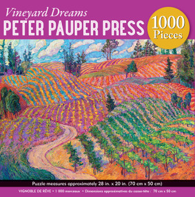 Vineyard Dreams 1000-Piece Jigsaw Puzzle by Erin Hanson, Peter Pauper Press, Inc., 9781441350534