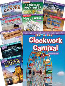 Measurement, Data and Geometry for Third Grade, 10-Book Set by Multiple Authors, 9781425824310