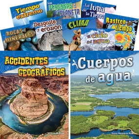 Let's Explore Earth & Space Science Grades 2-3 Spanish, 10-Book Set by Multiple Authors, 9781425824907