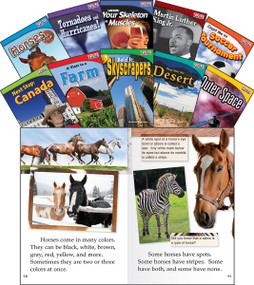 TIME FOR KIDS® Informational Text Grade 2 Readers Set 2 10-Book Set by Multiple Authors, 9781433351037