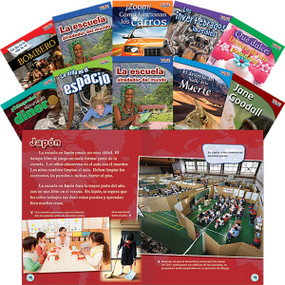 TIME FOR KIDS® Informational Text Grade 3 Spanish Readers Set 3 10-Book Set by Multiple Authors, 9781433351129