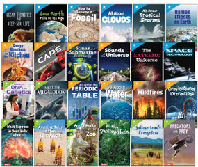 Smithsonian STEAM Complete Informational Text for Middle School 24-Book Set by Multiple Authors, Amanda Jackson Green, Lorin Driggs, Heather E. Schwartz, Heather Schwartz, 9798330903993
