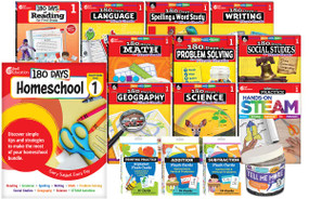 180 Days®: Homeschool Grade 1 Set (Every Subject, Every Day) by Multiple Authors, 9798330933235