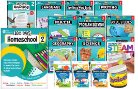 180 Days®: Homeschool Grade 2 Set (Every Subject, Every Day) by Multiple Authors, 9798330933242