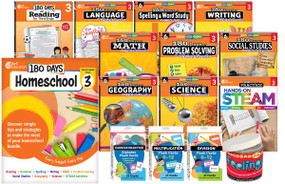 180 Days®: Homeschool Grade 3 Set (Every Subject, Every Day) by Multiple Authors, 9798330933259